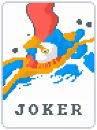 Abstract Joker image